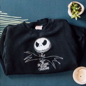 👻 Vintage Nightmare Before Christmas sweatshirt